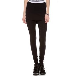 Riller & Fount Max :  Leggings with attached Hi-Lo Skirt Skort